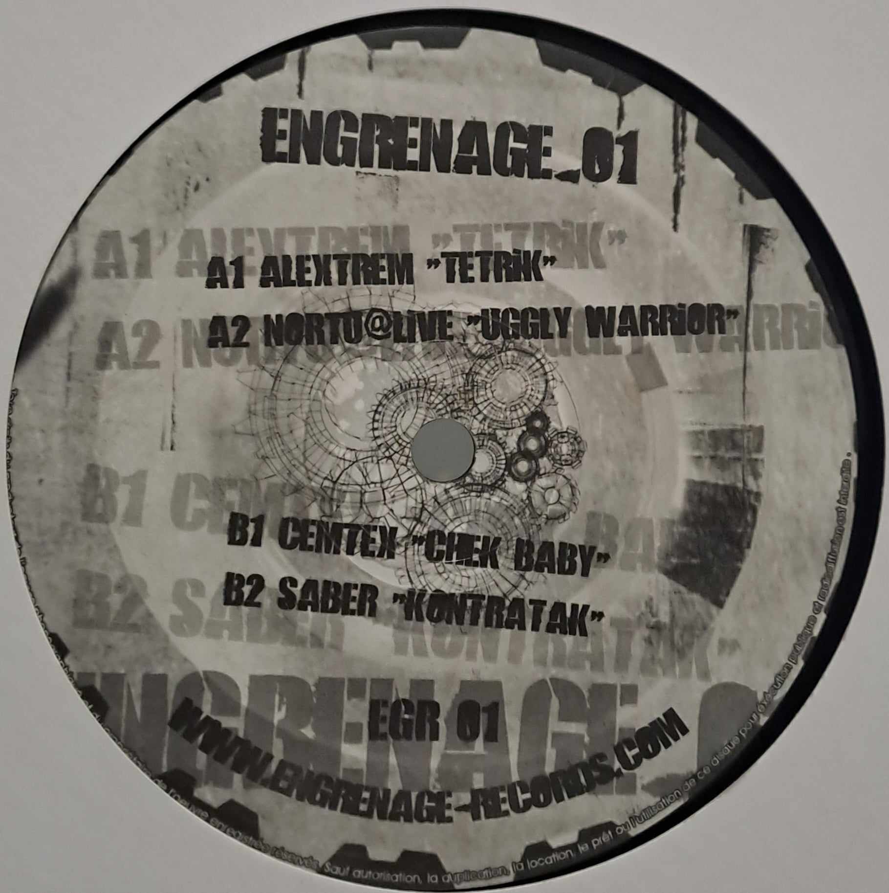 Engrenage 01 - vinyle freetekno